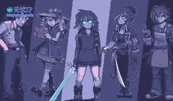 暗黑版星露谷？《蔚蓝》画师新作首曝