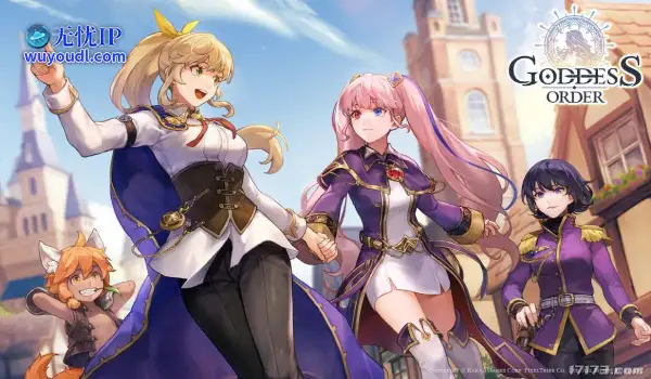 韩国二次元新作《女神指令》公开全新主视觉图